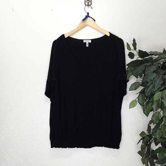 PLUS Jessica Simpson Black Top - Picture 1 of 7